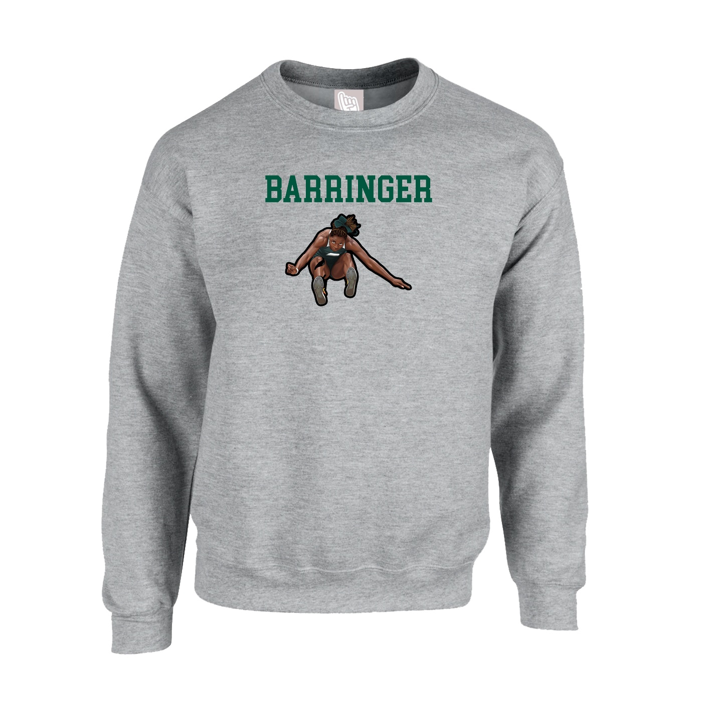 Fleece Crew — Shirsey in Grey