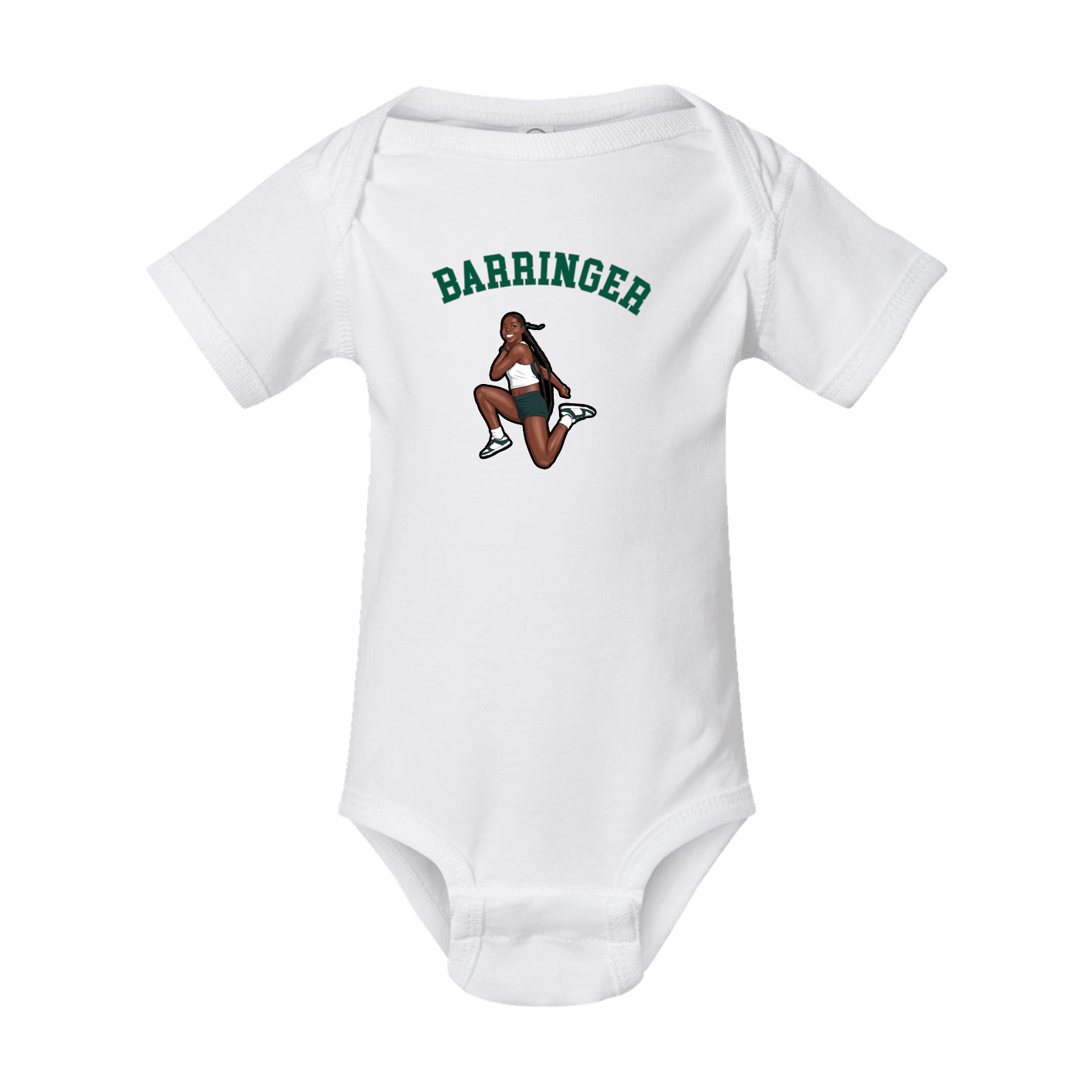 Baby Onesie — Shirsey Arch in White