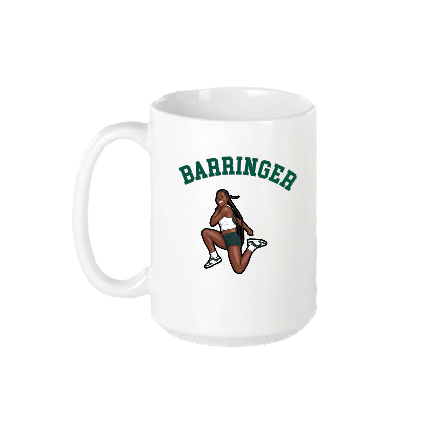 15oz Coffee Mug — Shirsey Arch in White