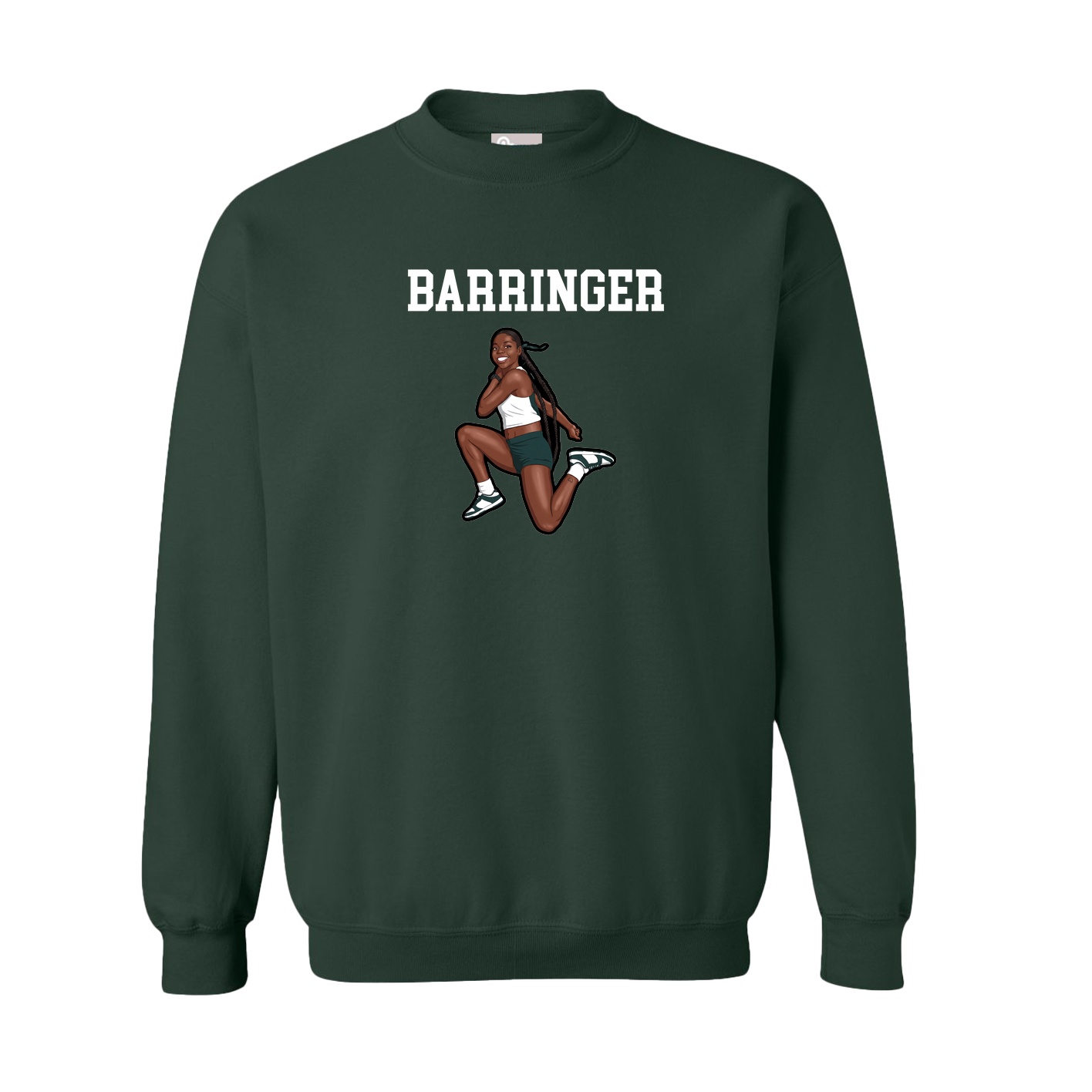 Fleece Crew — Shirsey in Green