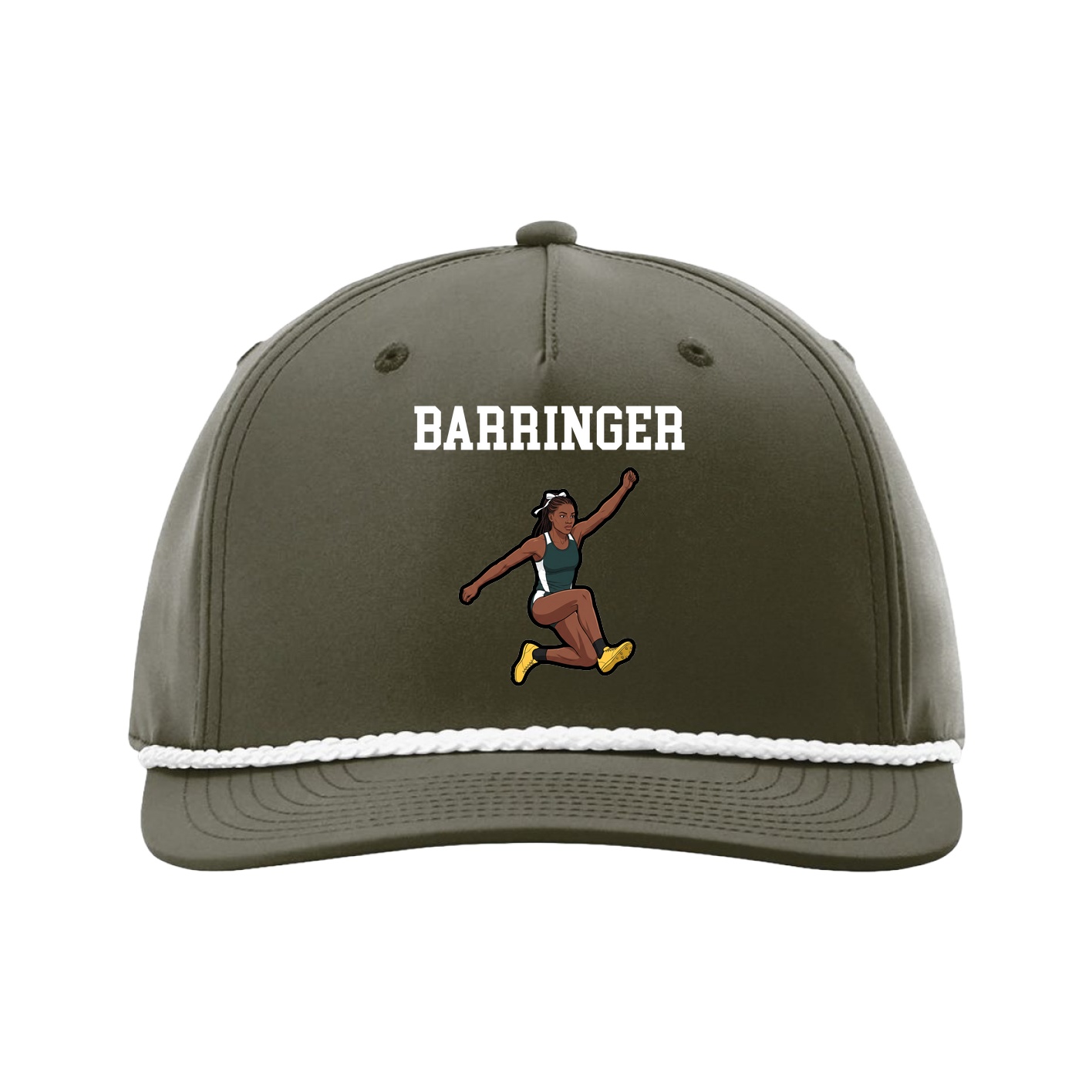 Five-Panel Classic Rope Cap — Shirsey in Green