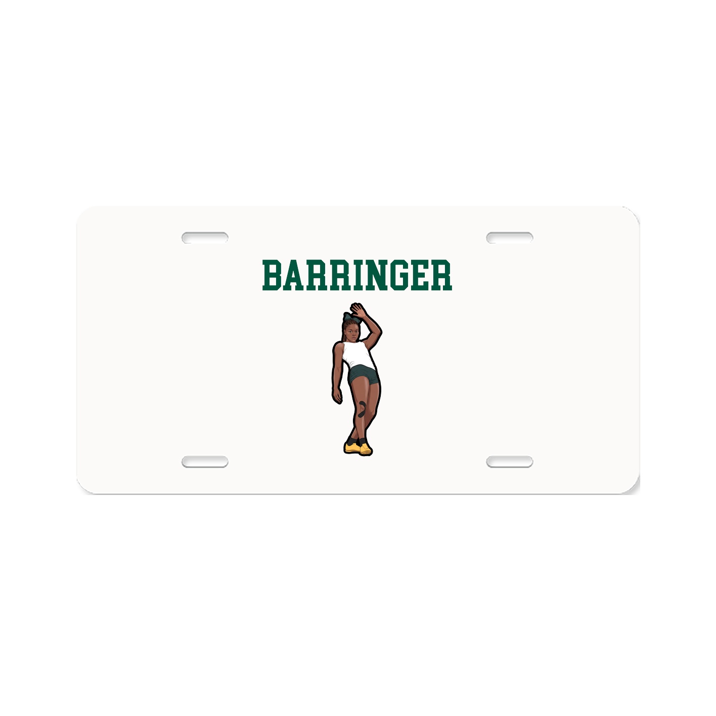 License Plate — Shirsey in Classic