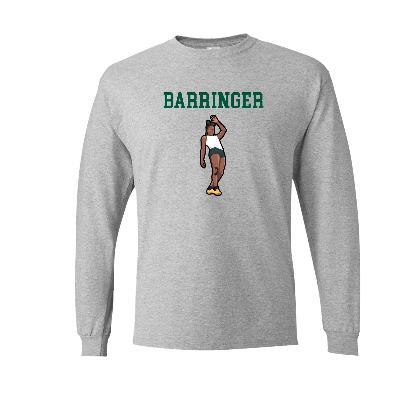 Long Sleeve Tee — Shirsey in Grey