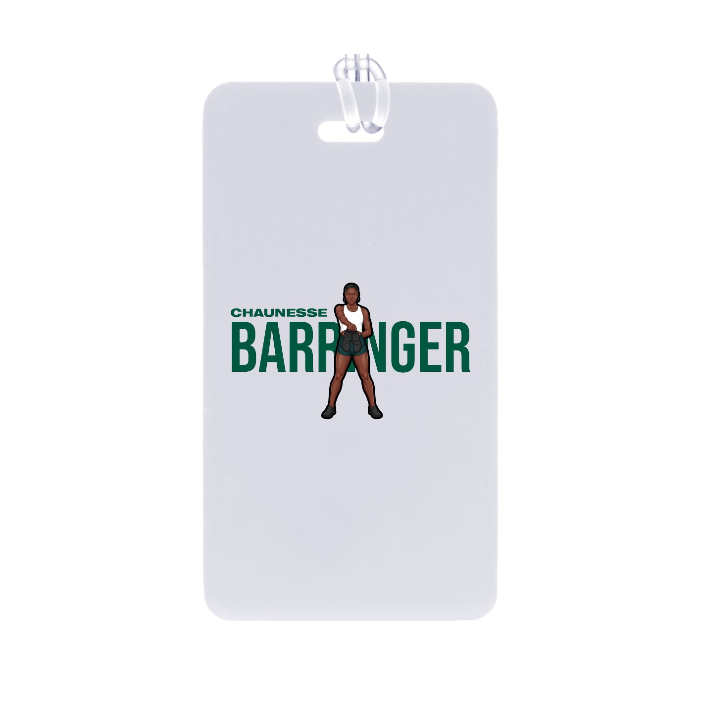 Bag Tag — Player Name in Classic
