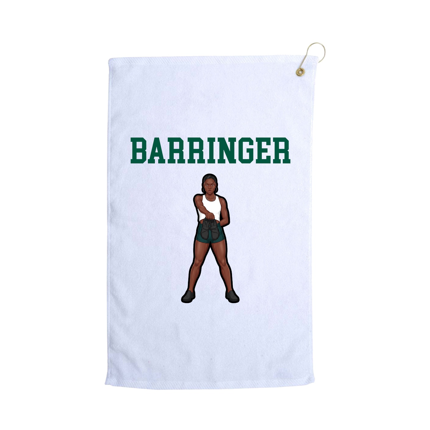 Golf Towel — Shirsey in White