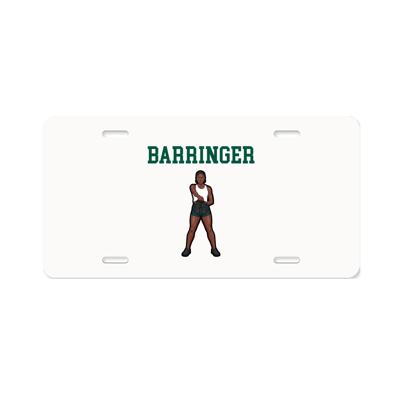 License Plate — Shirsey in Classic