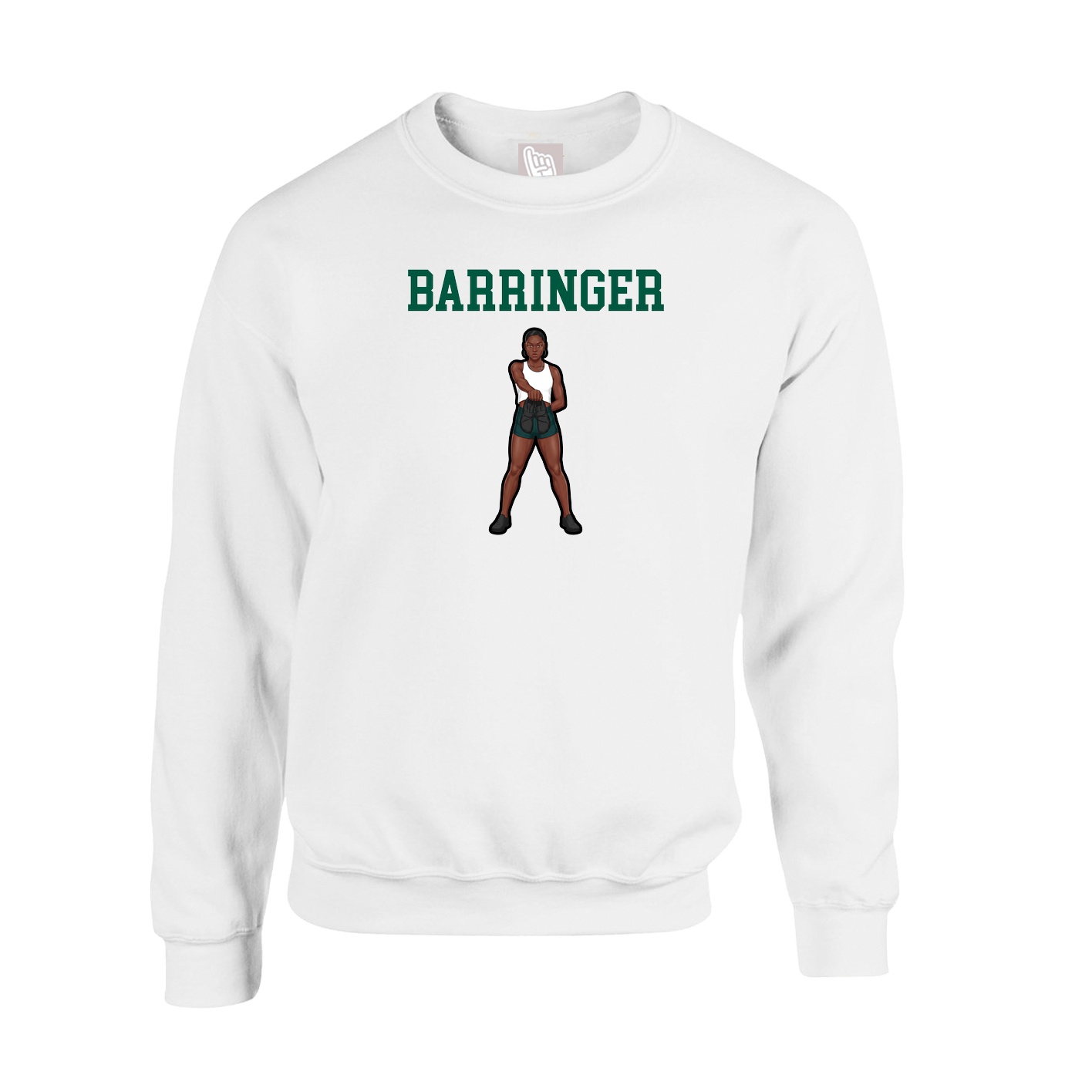 Fleece Crew — Shirsey in White