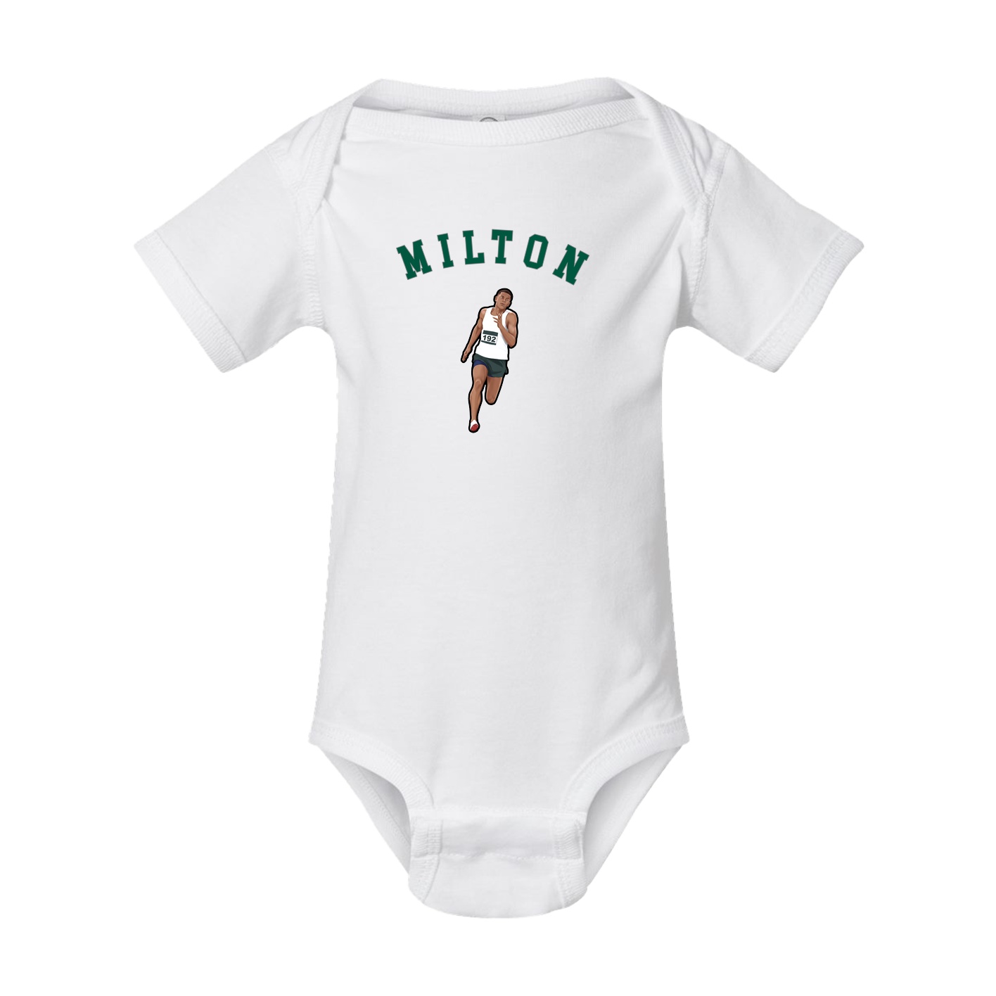 Baby Onesie — Shirsey Arch in White