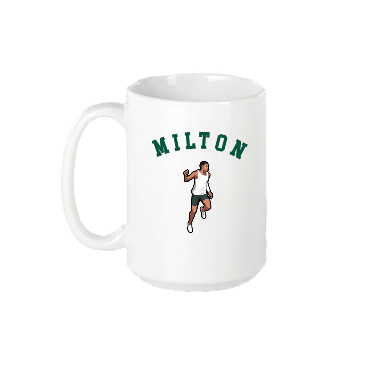 15oz Coffee Mug — Shirsey Arch in White
