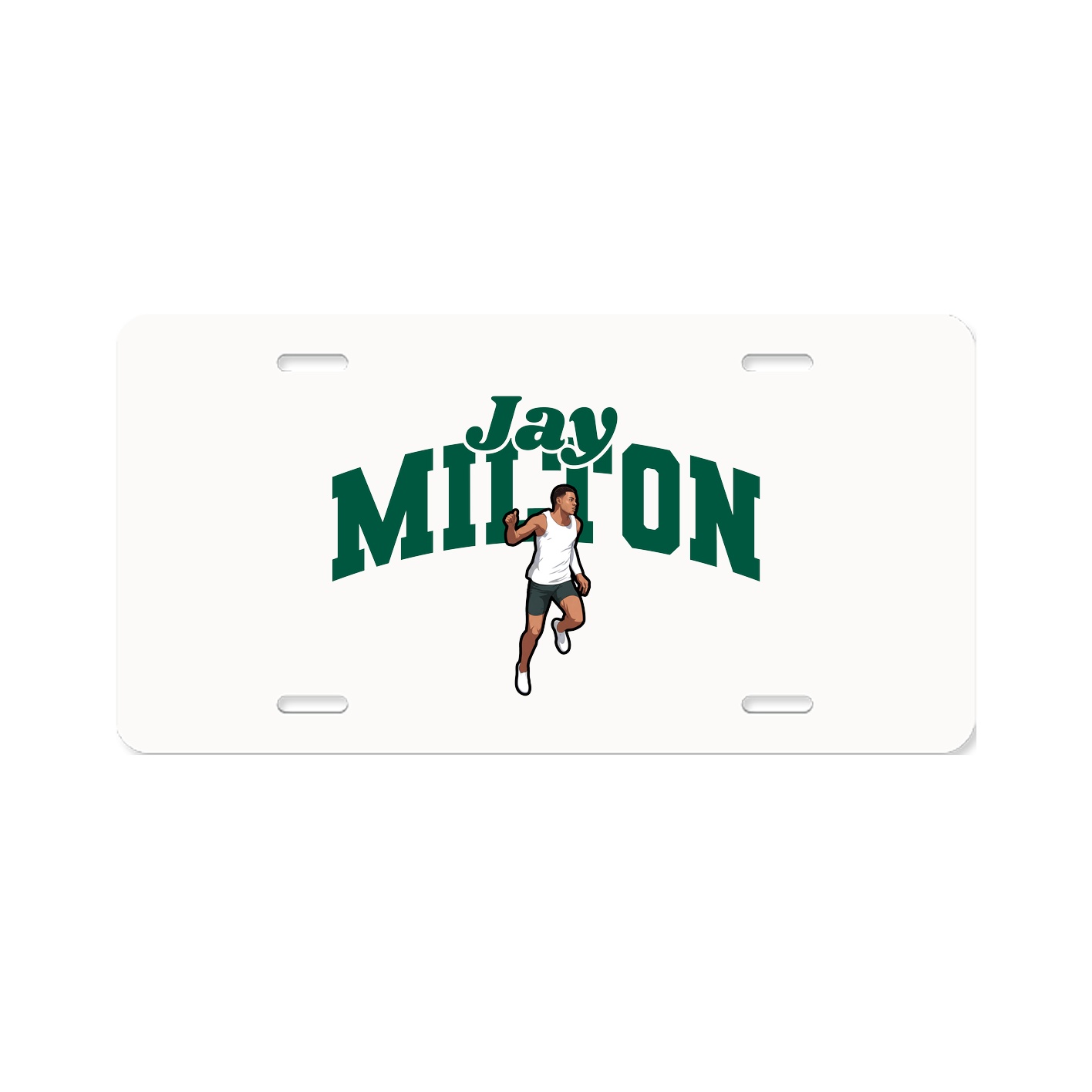 License Plate — Signature Arch in Classic