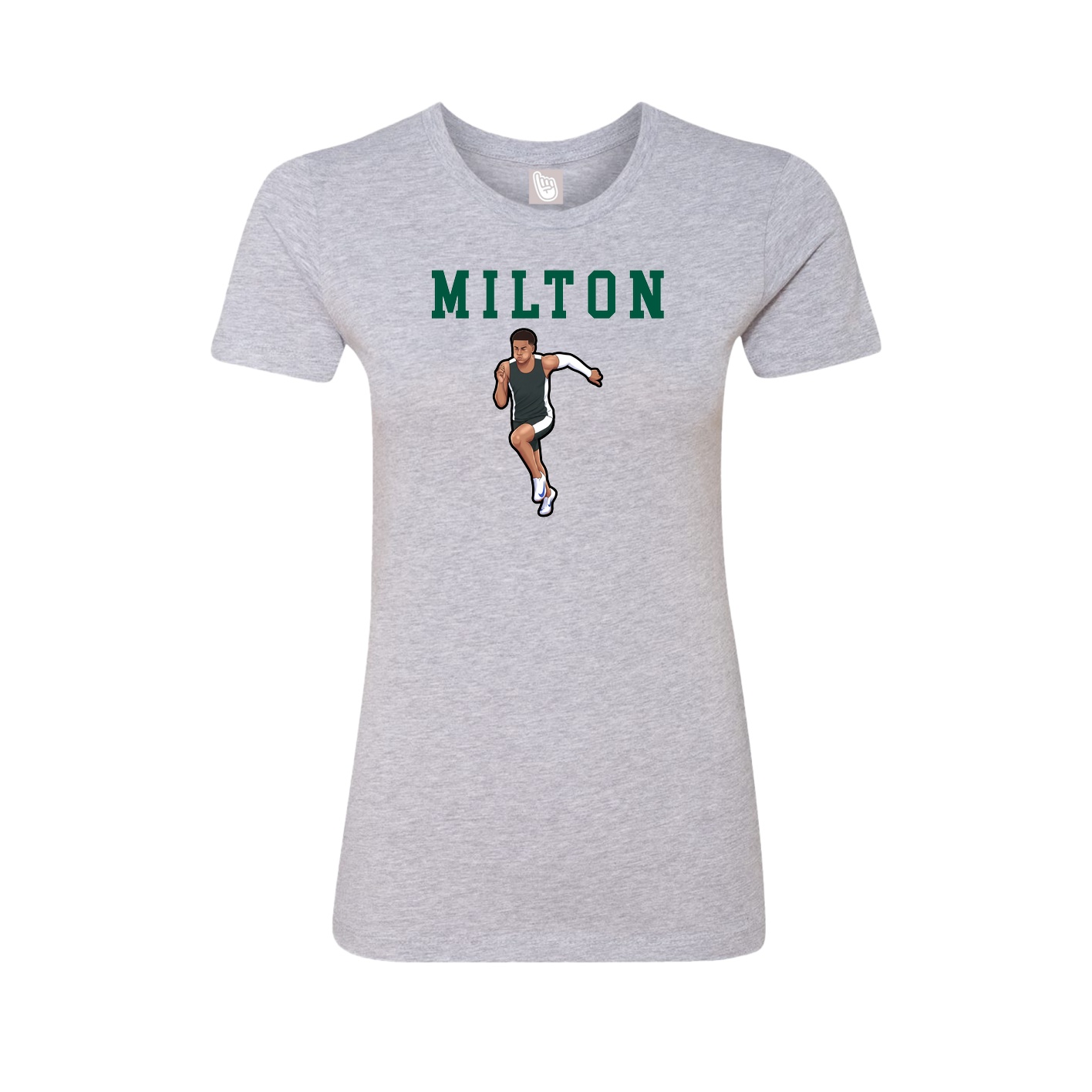 Fitted Women's Tee — Shirsey in Grey