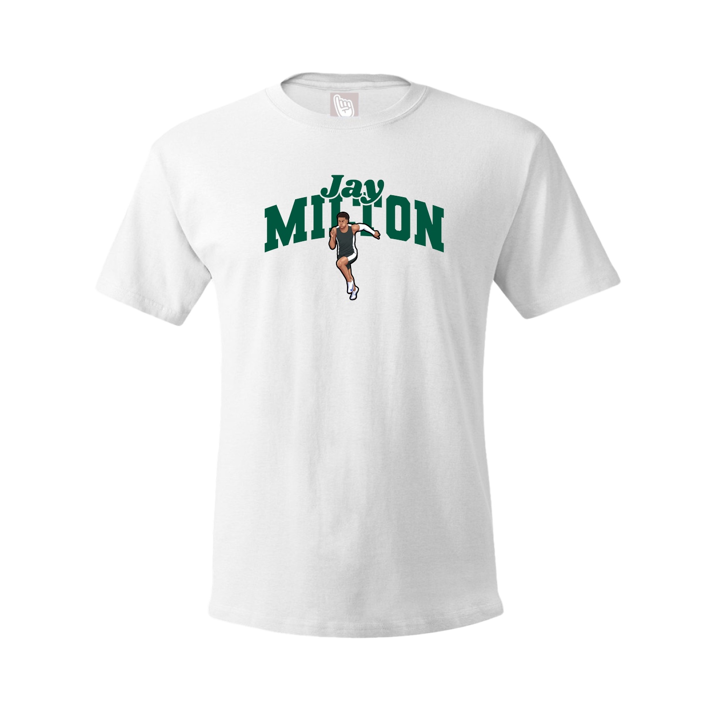 Youth Tee — Signature Arch in White