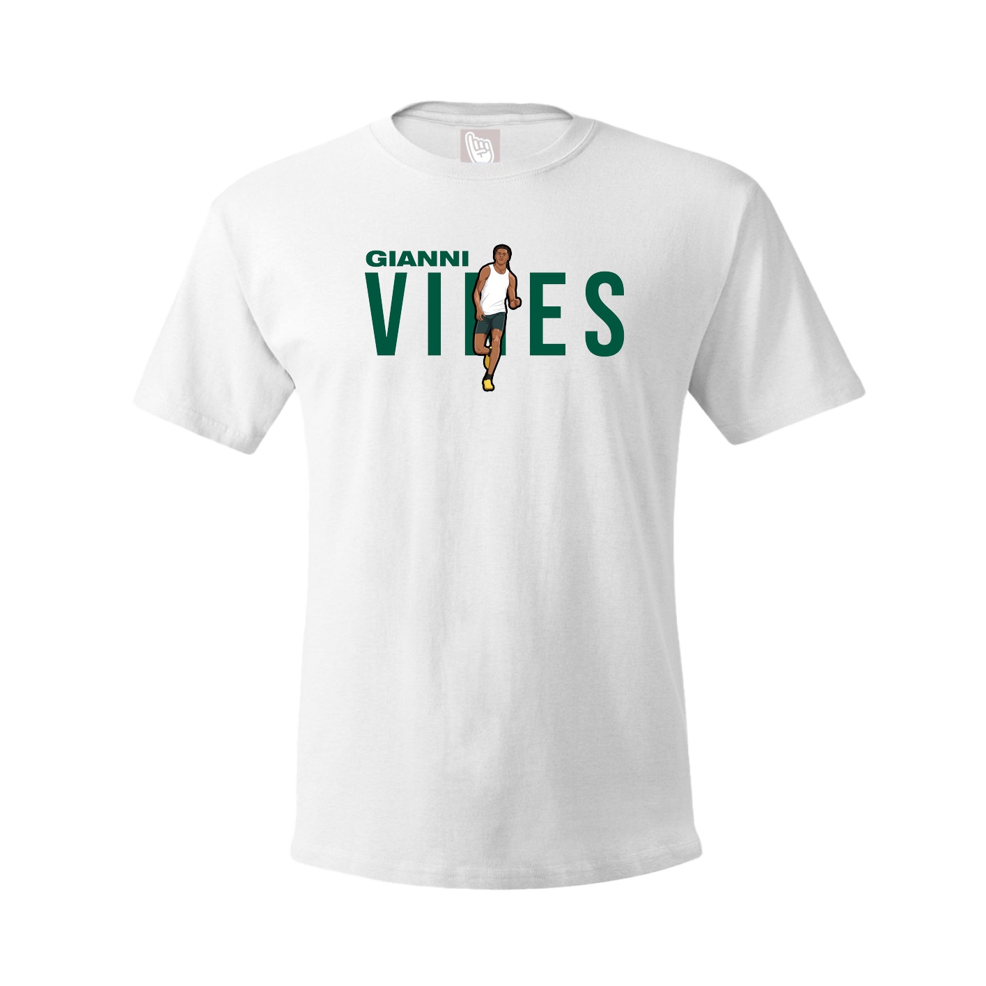 Youth Tee — Player Name in White