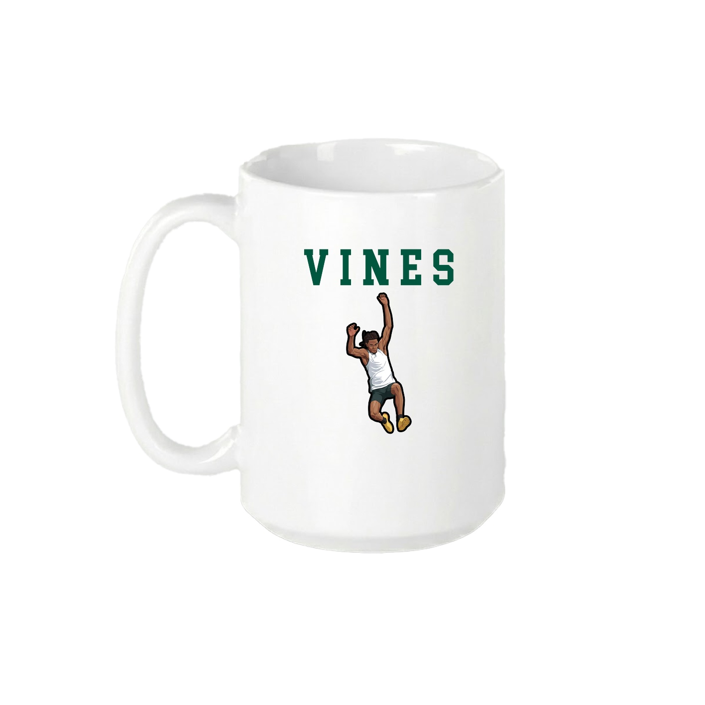 15oz Coffee Mug — Shirsey in White