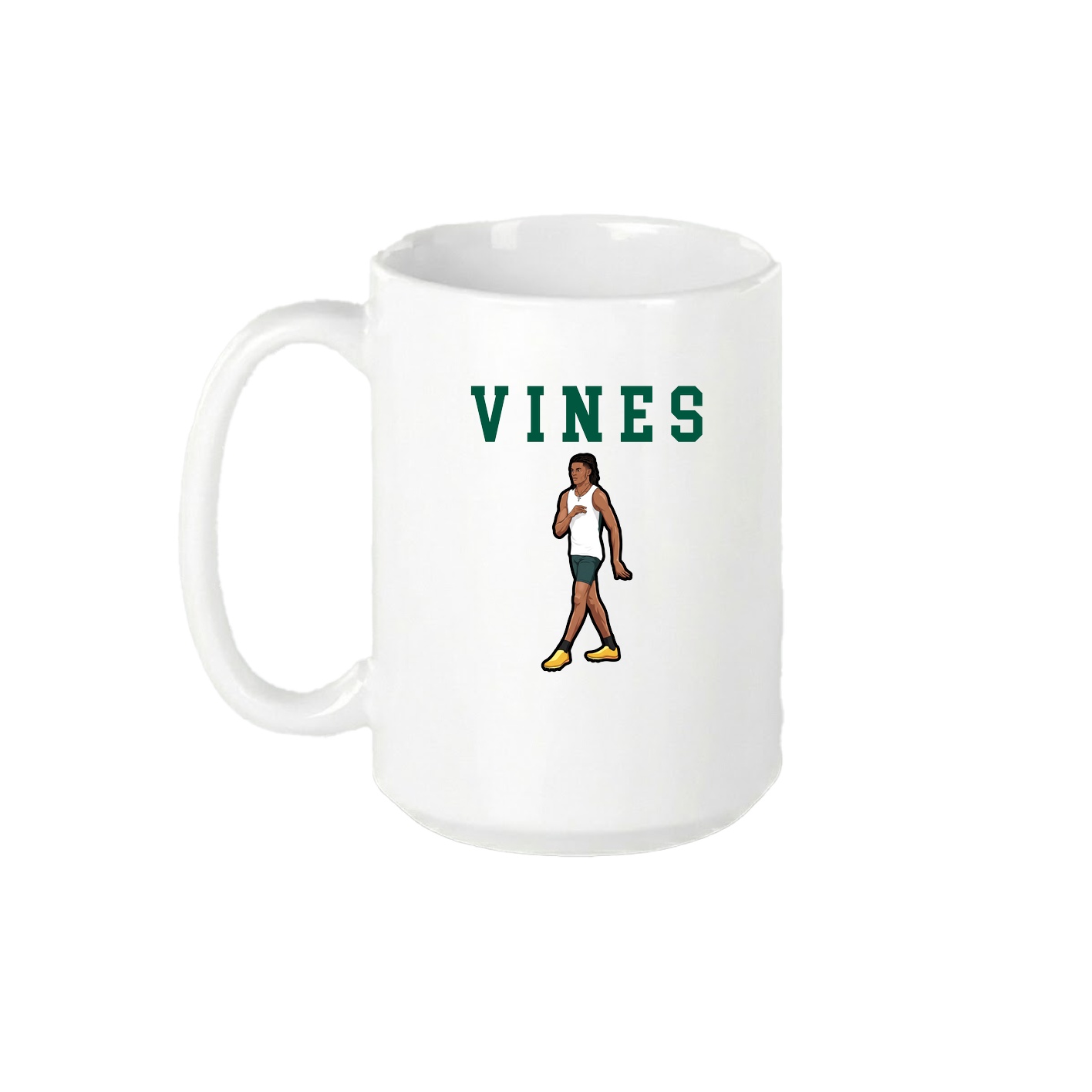 15oz Coffee Mug — Shirsey in White