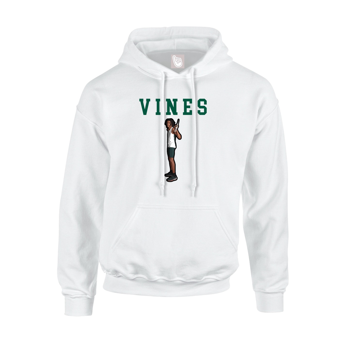 Hoodie — Shirsey in White