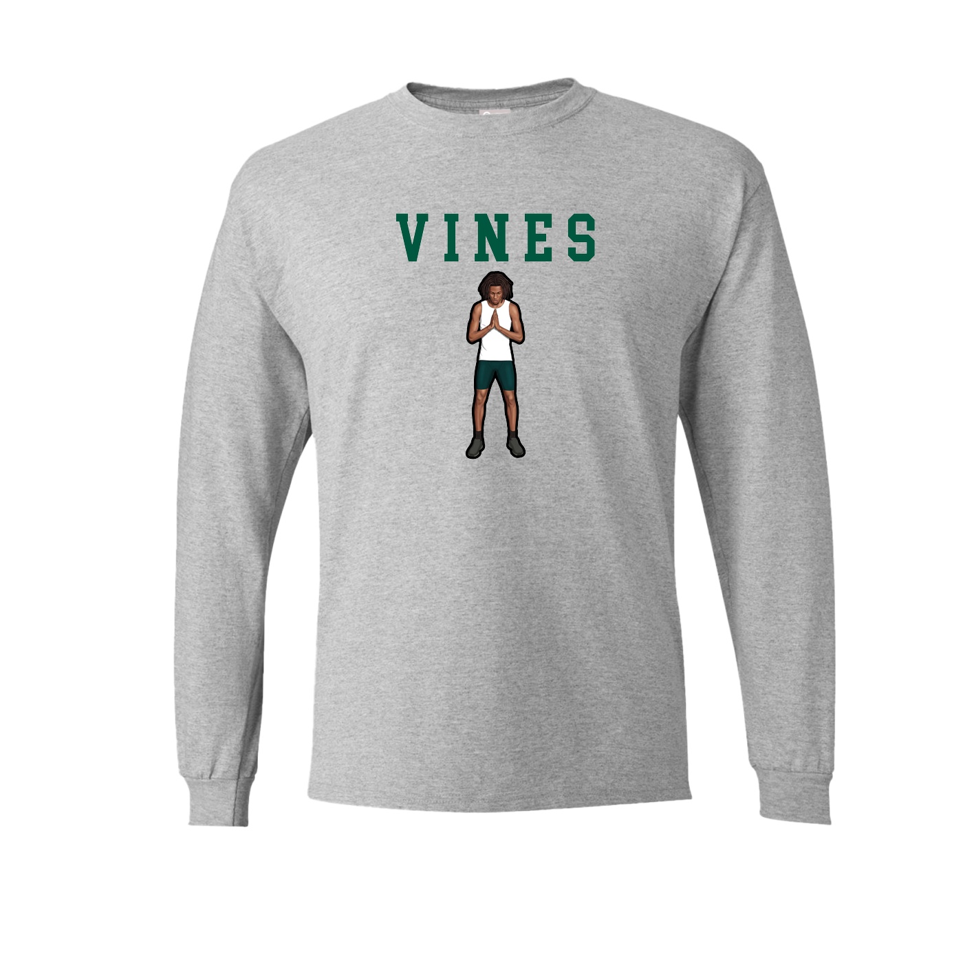 Long Sleeve Tee — Shirsey in Grey