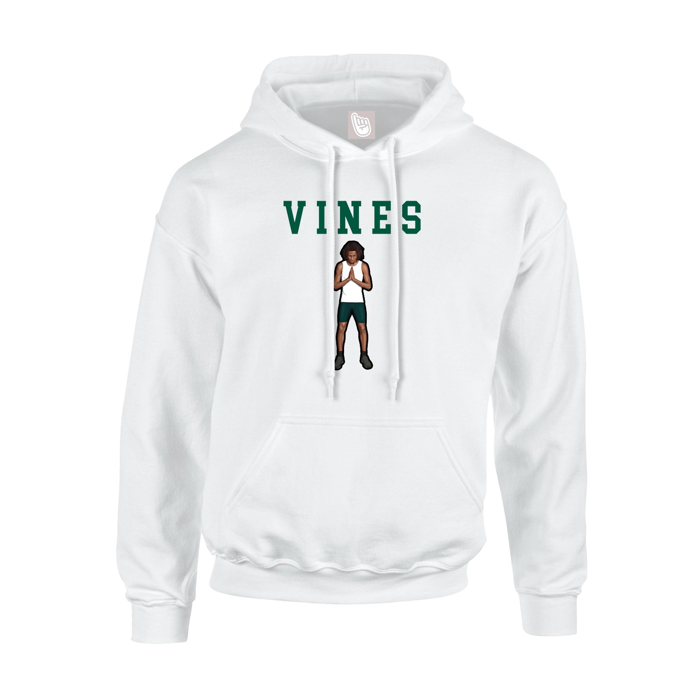Youth Hoodie — Shirsey in White