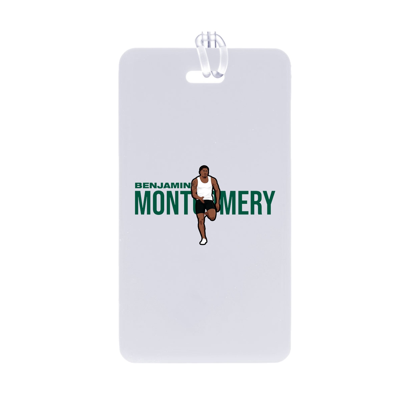 Bag Tag — Player Name in Classic