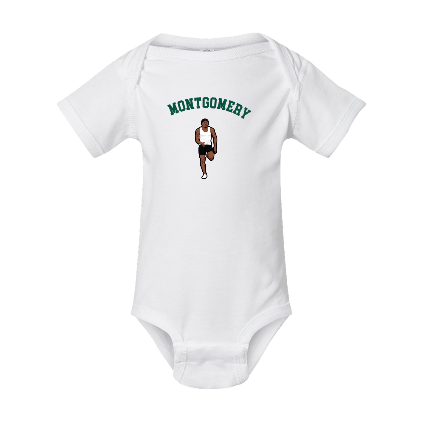 Baby Onesie — Shirsey Arch in White