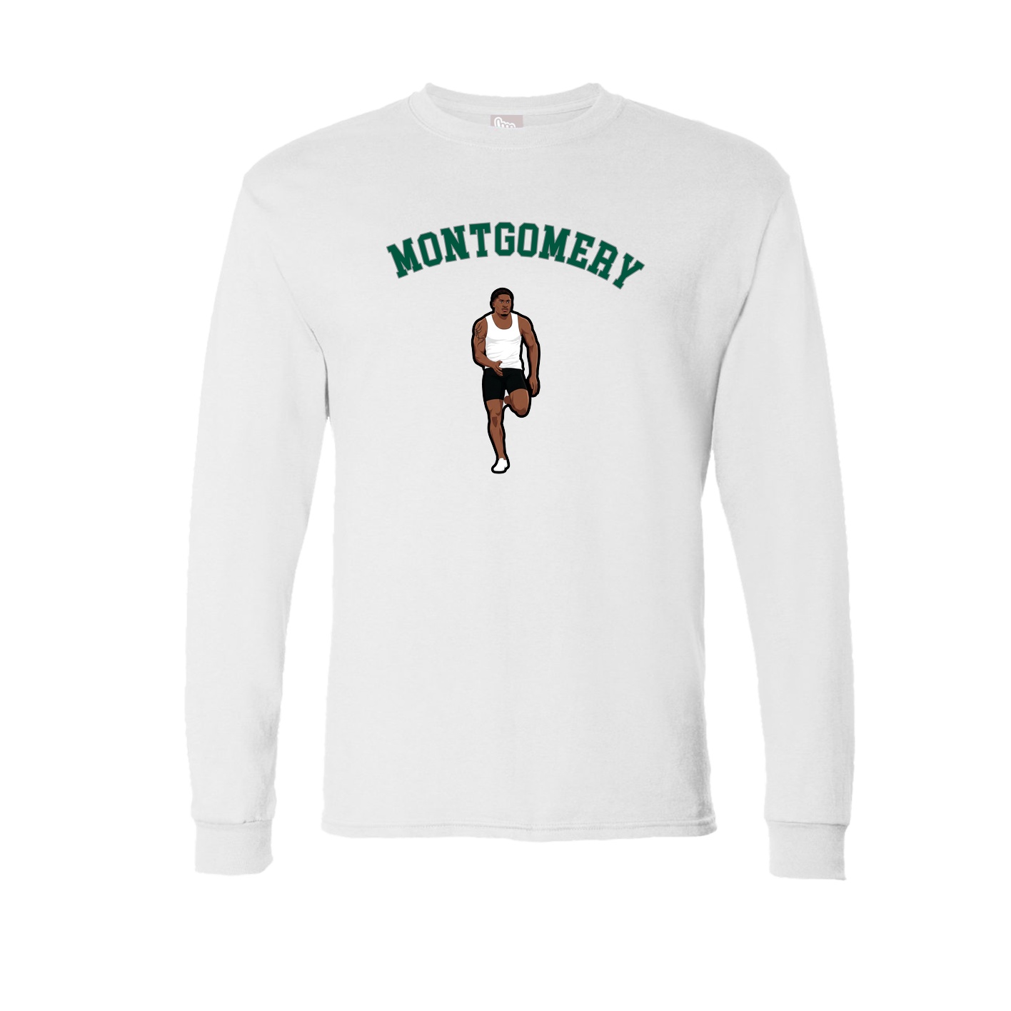 Long Sleeve Tee — Shirsey Arch in White