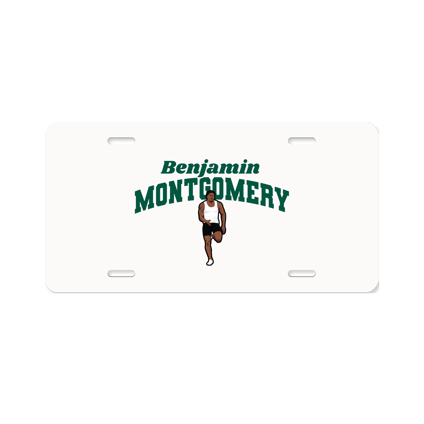 License Plate — Signature Arch in Classic