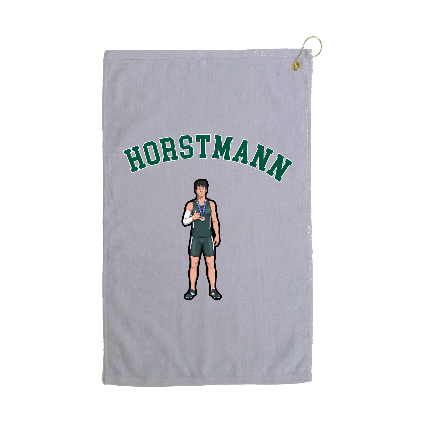 Golf Towel — Shirsey Arch in Grey