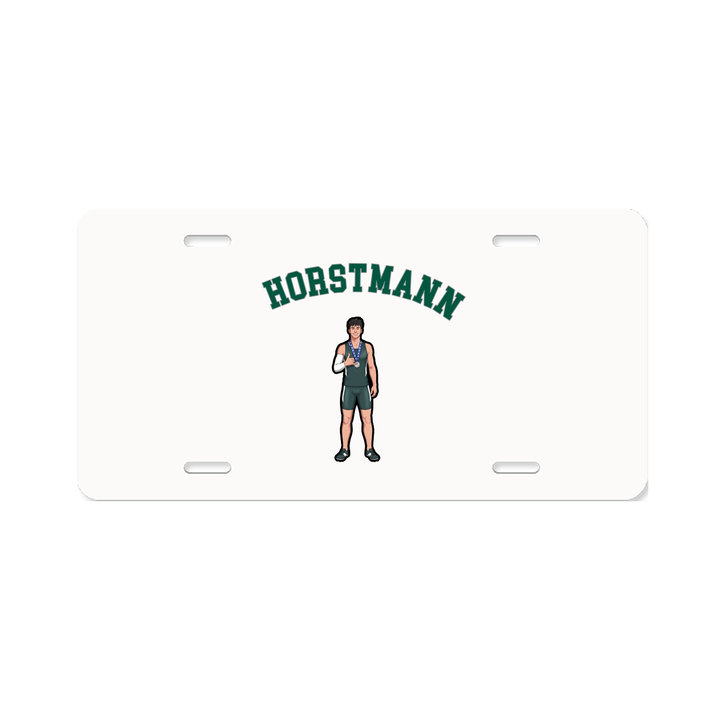 License Plate — Shirsey Arch in Classic