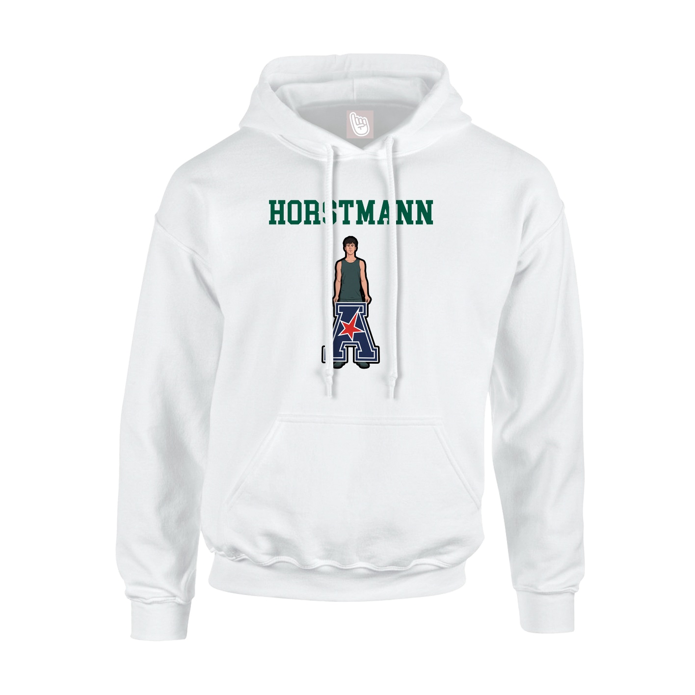 Youth Hoodie — Shirsey in White