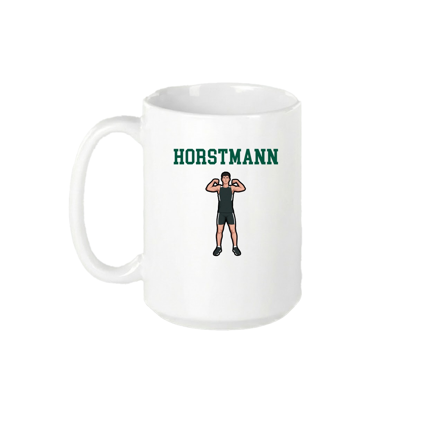 15oz Coffee Mug — Shirsey in White