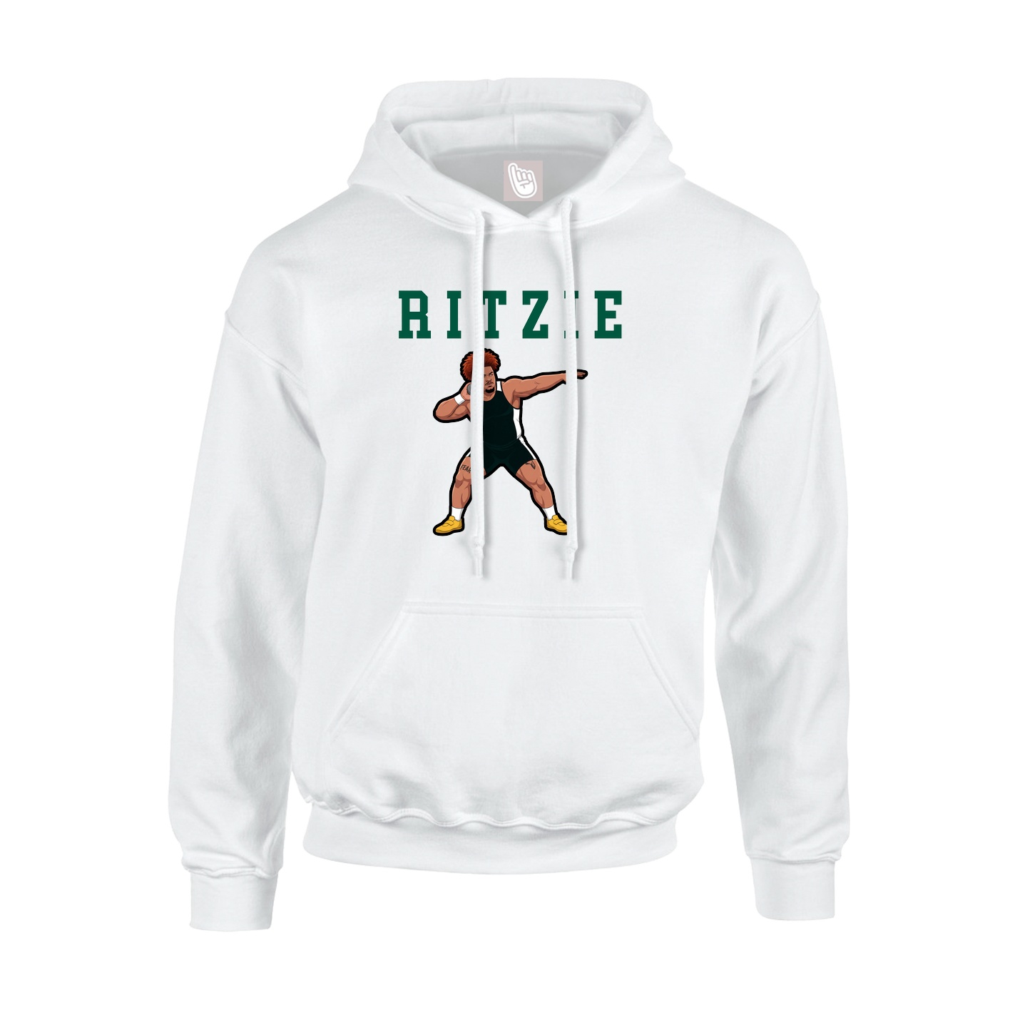Youth Hoodie — Shirsey in White