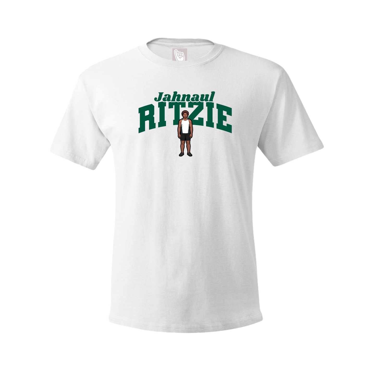Youth Tee — Signature Arch in White