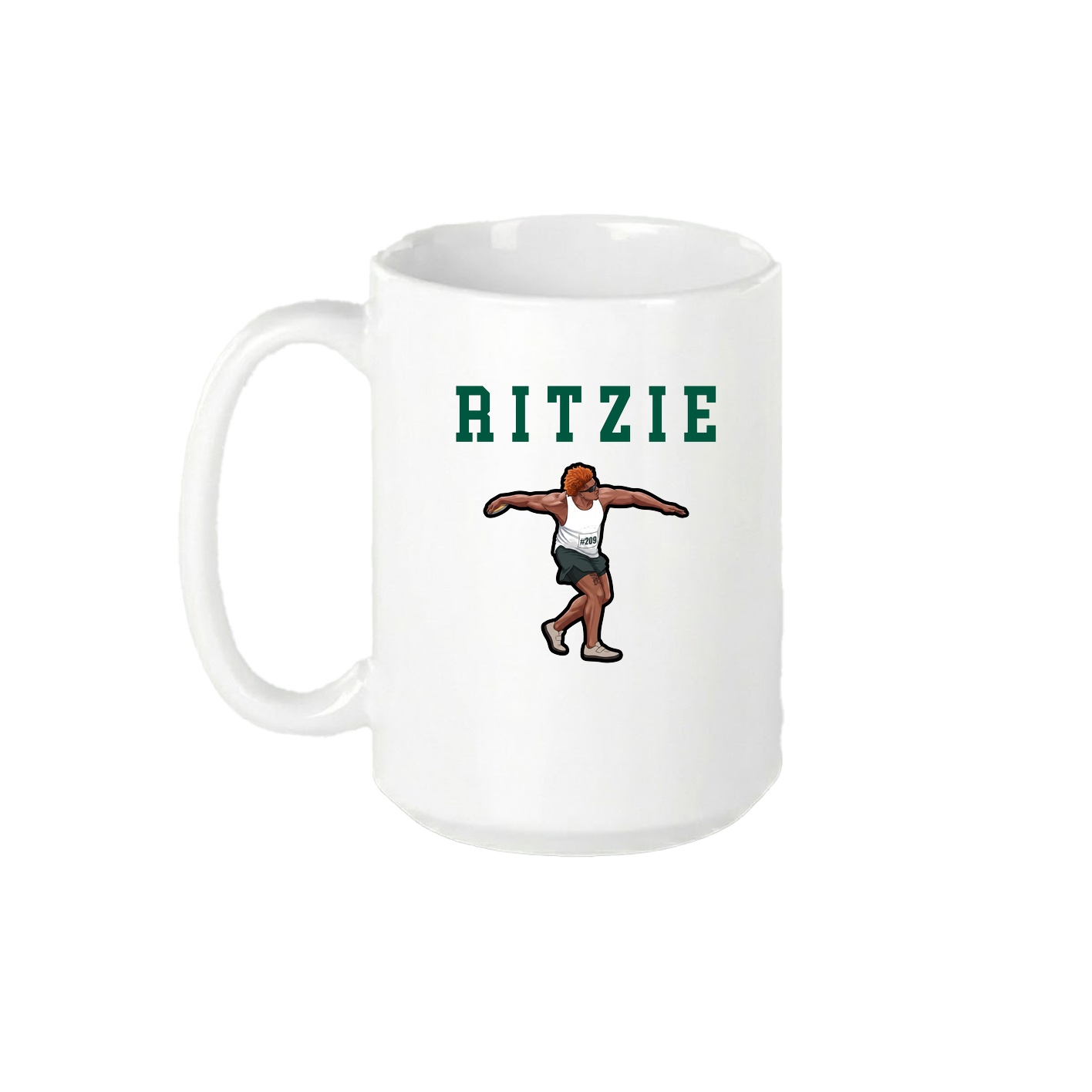 15oz Coffee Mug — Shirsey in White