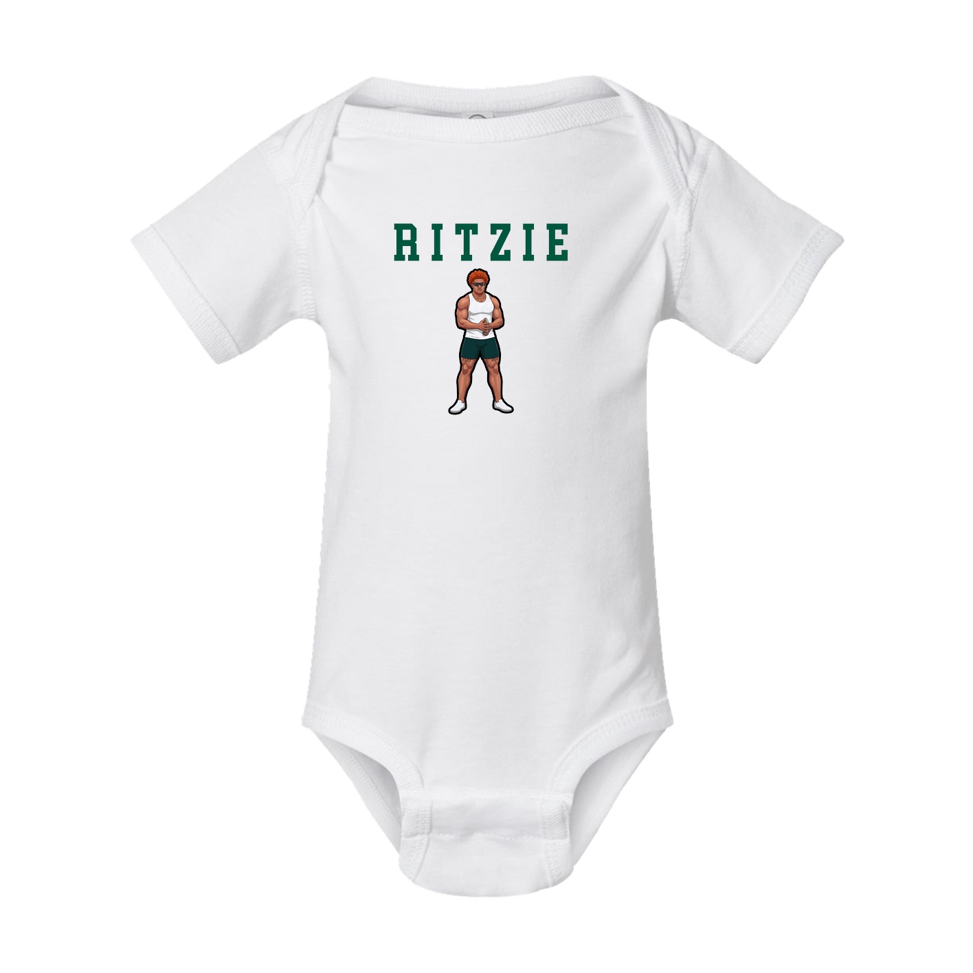 Baby Onesie — Shirsey in White