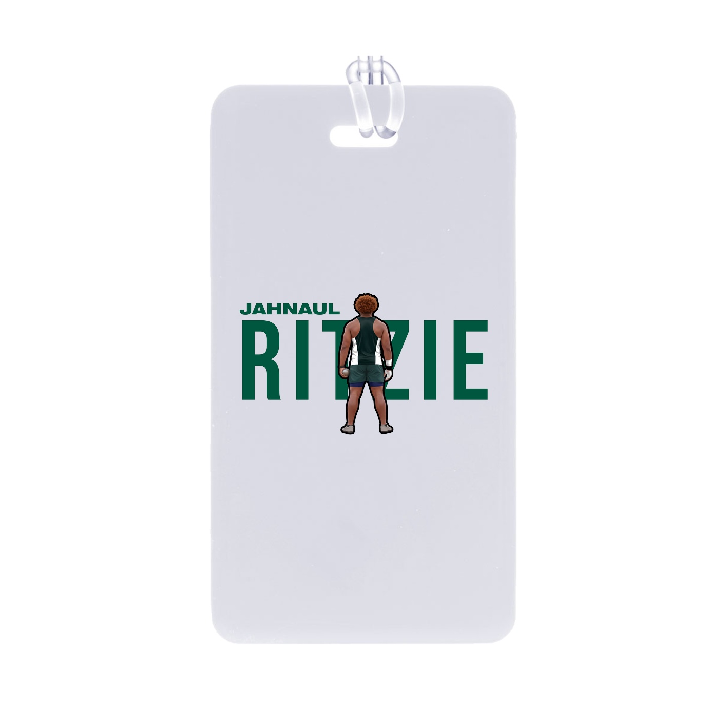 Bag Tag — Player Name in Classic