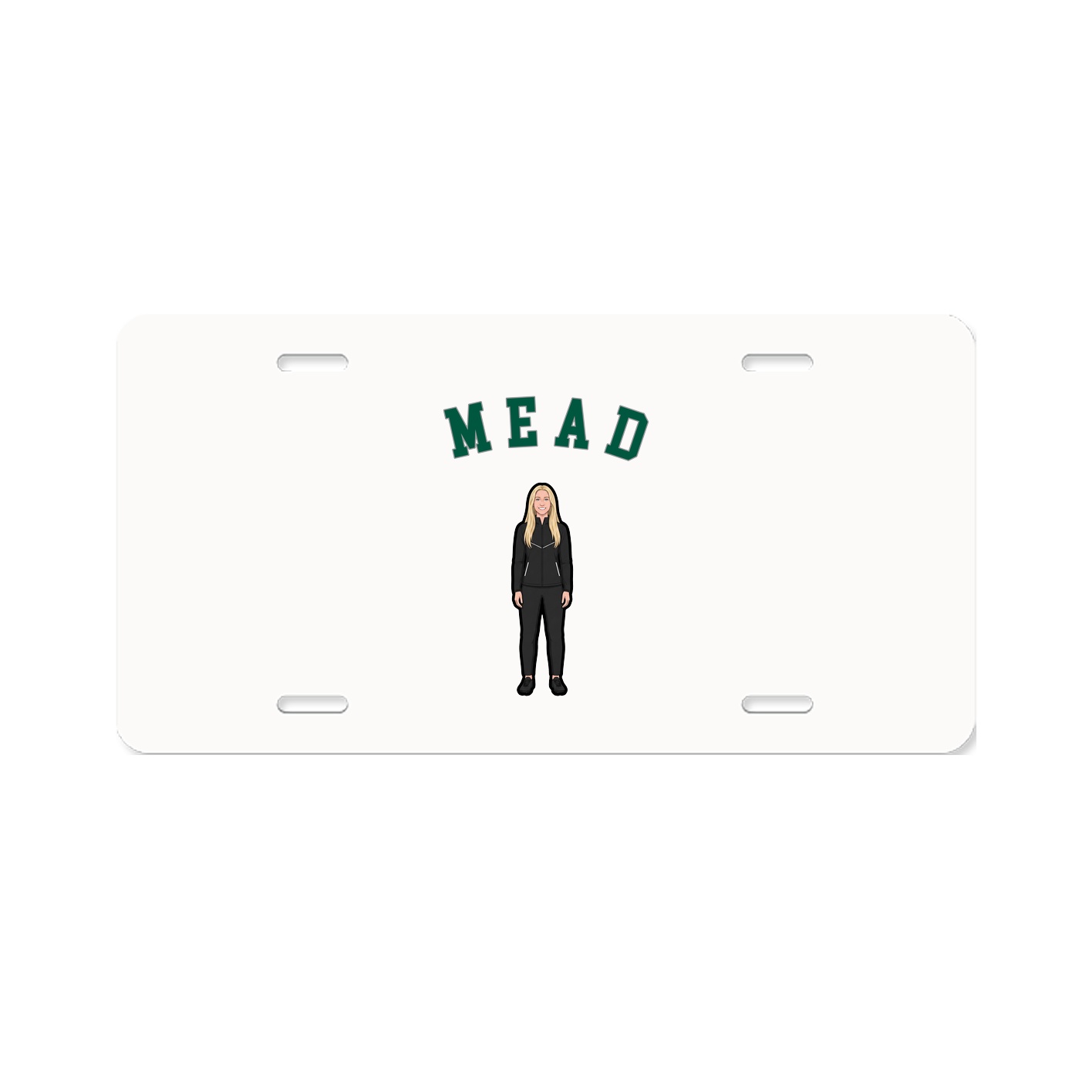 License Plate — Shirsey Arch in Classic