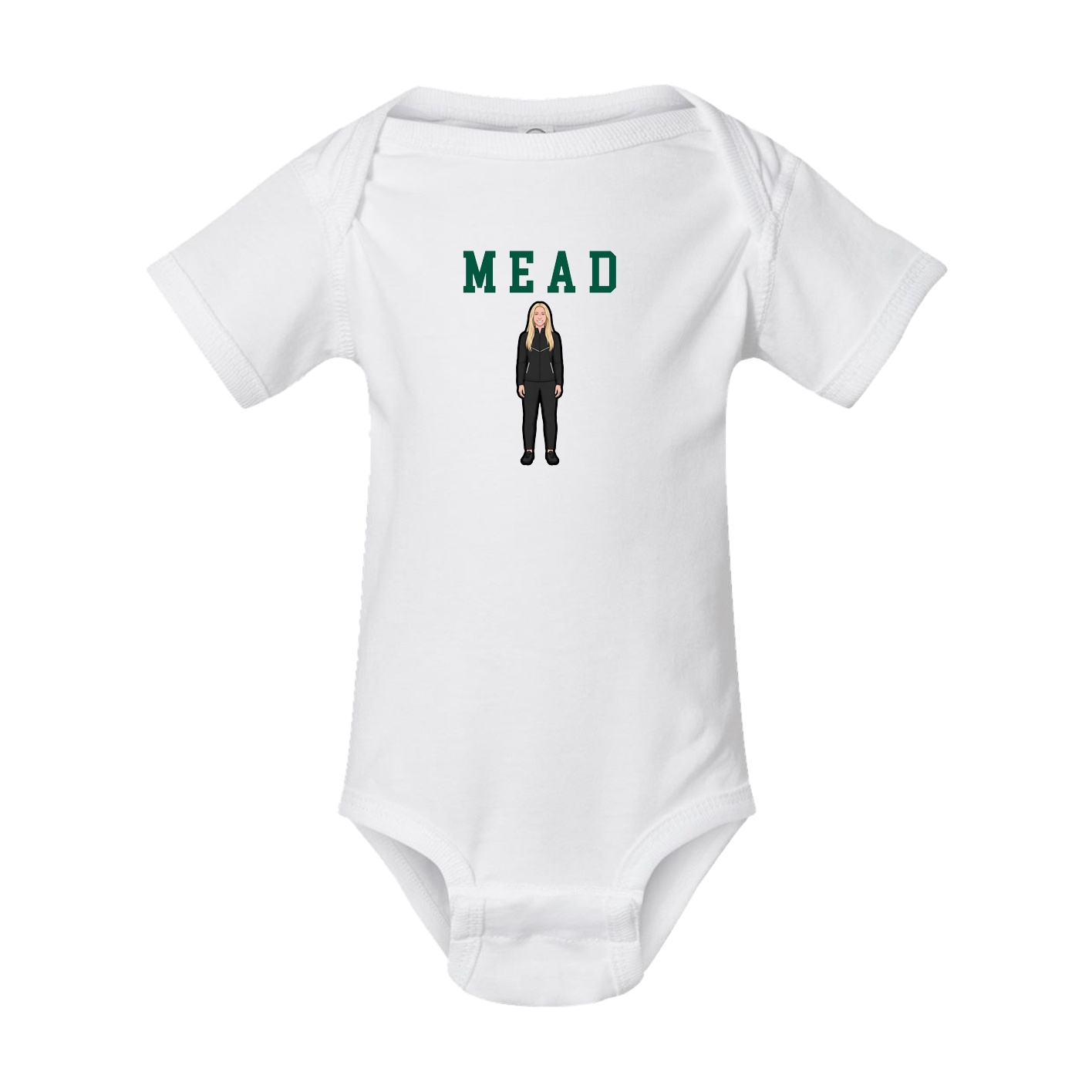 Baby Onesie — Shirsey in White