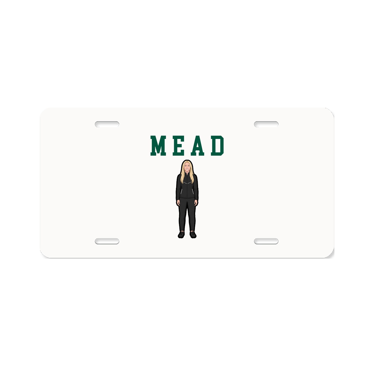 License Plate — Shirsey in Classic
