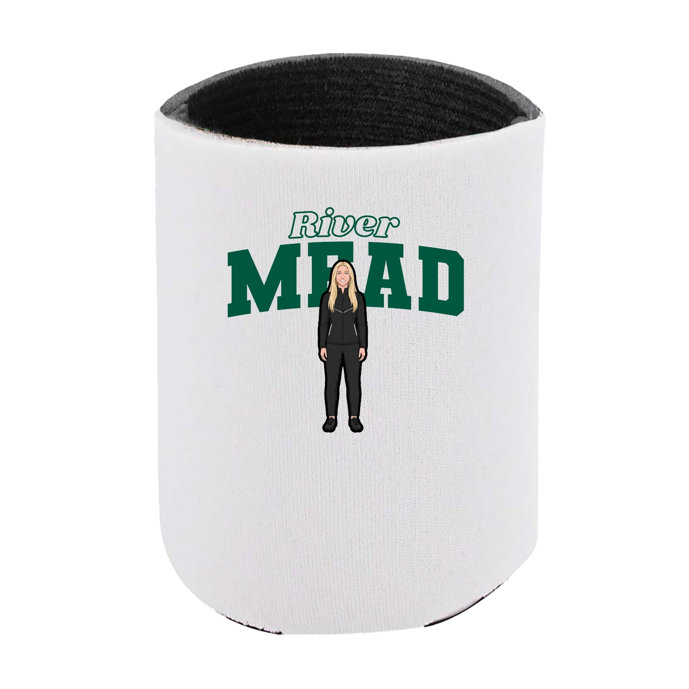 Can Holder — Name Arch in White