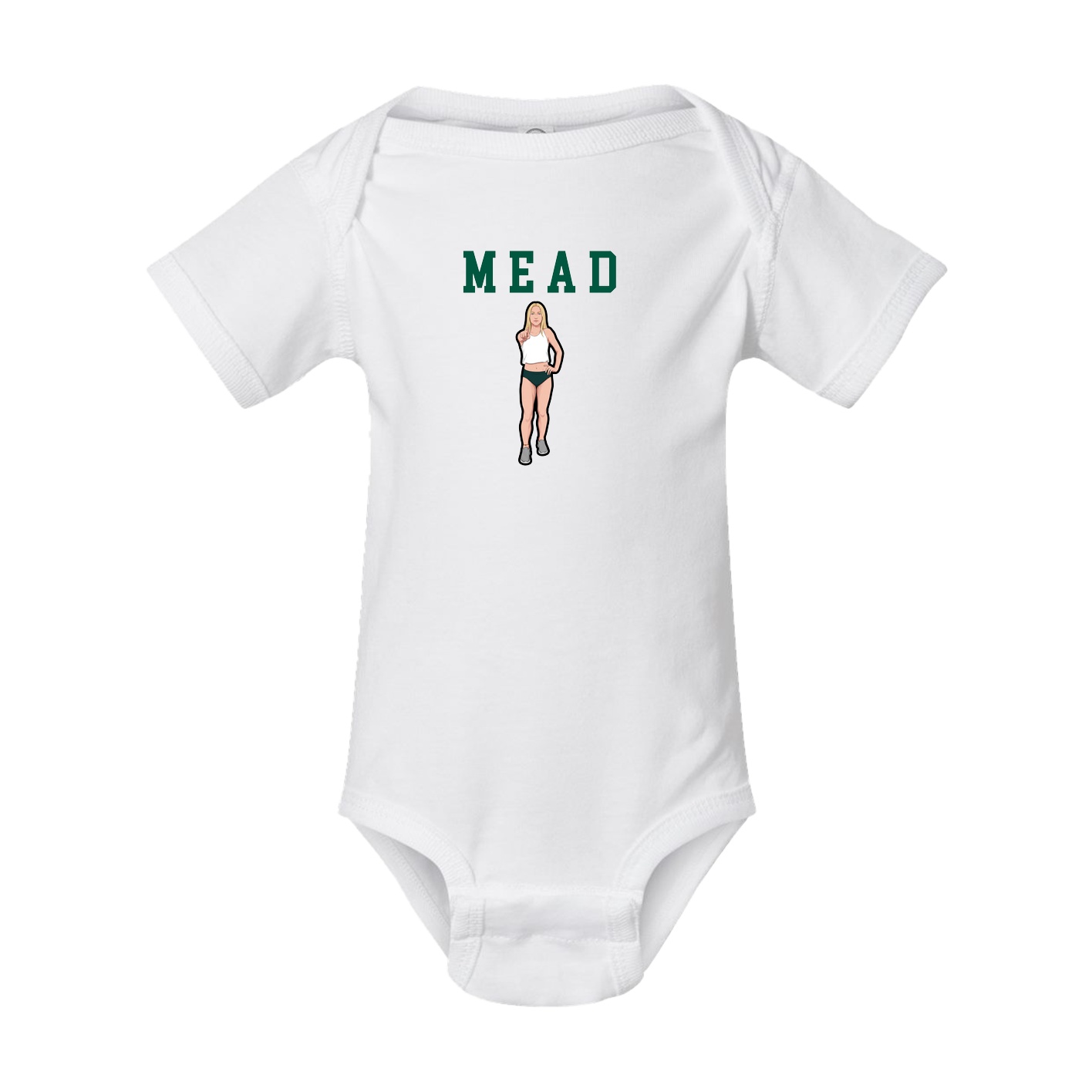 Baby Onesie — Shirsey in White