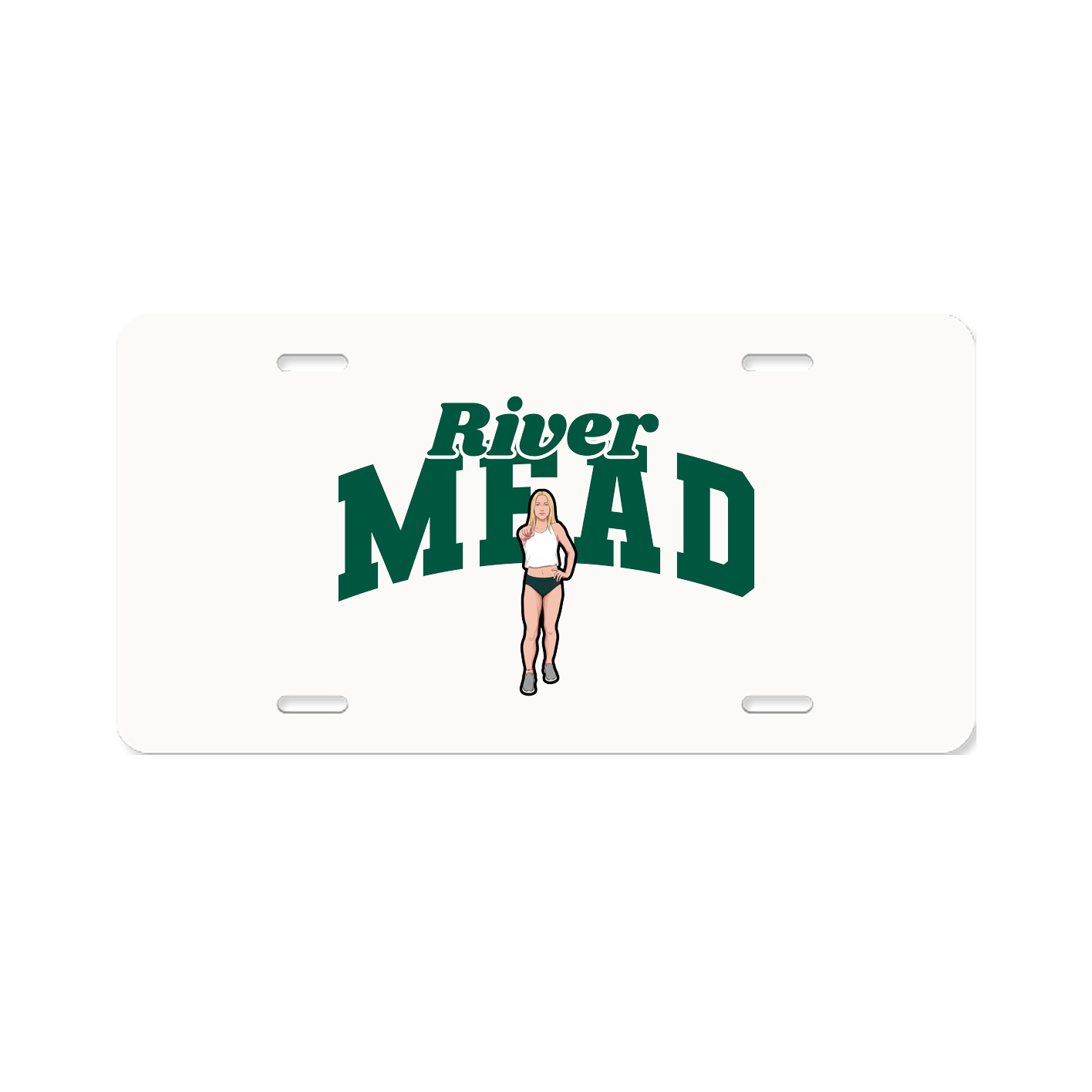 License Plate — Signature Arch in Classic