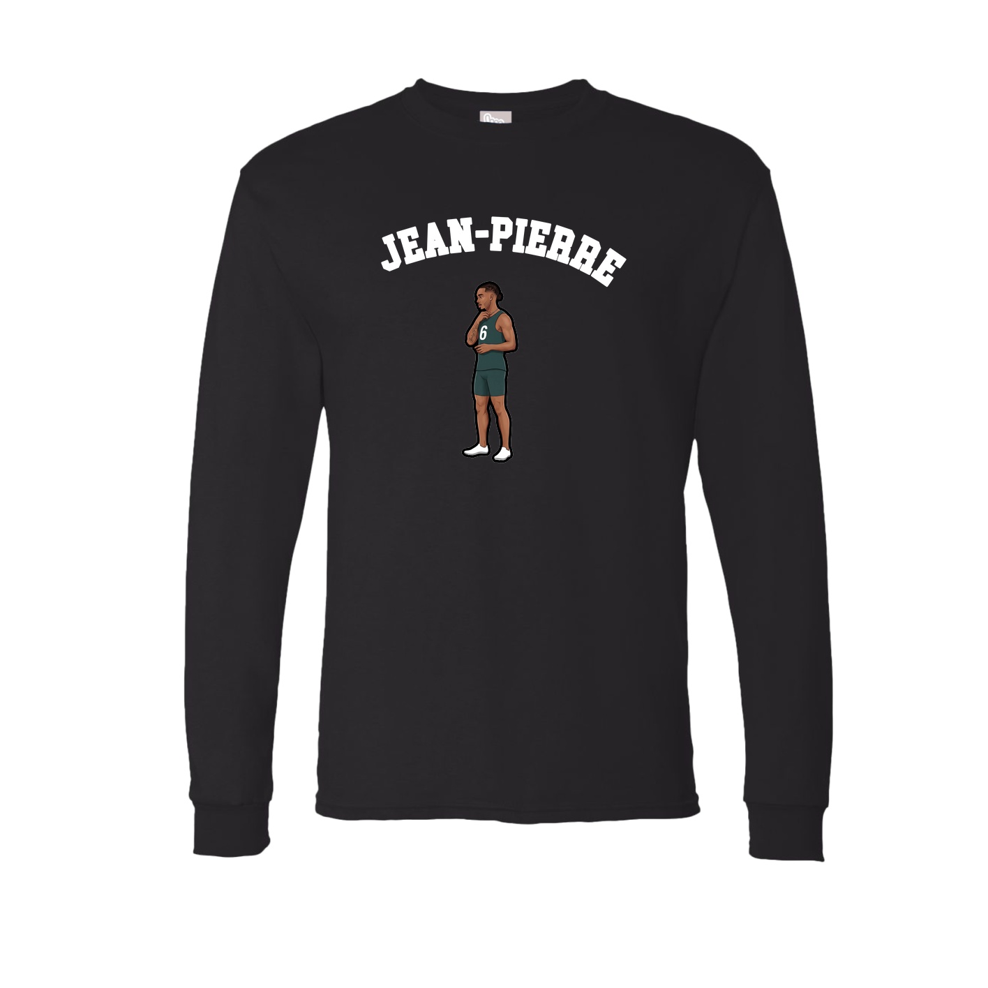 Long Sleeve Tee — Shirsey Arch in Black