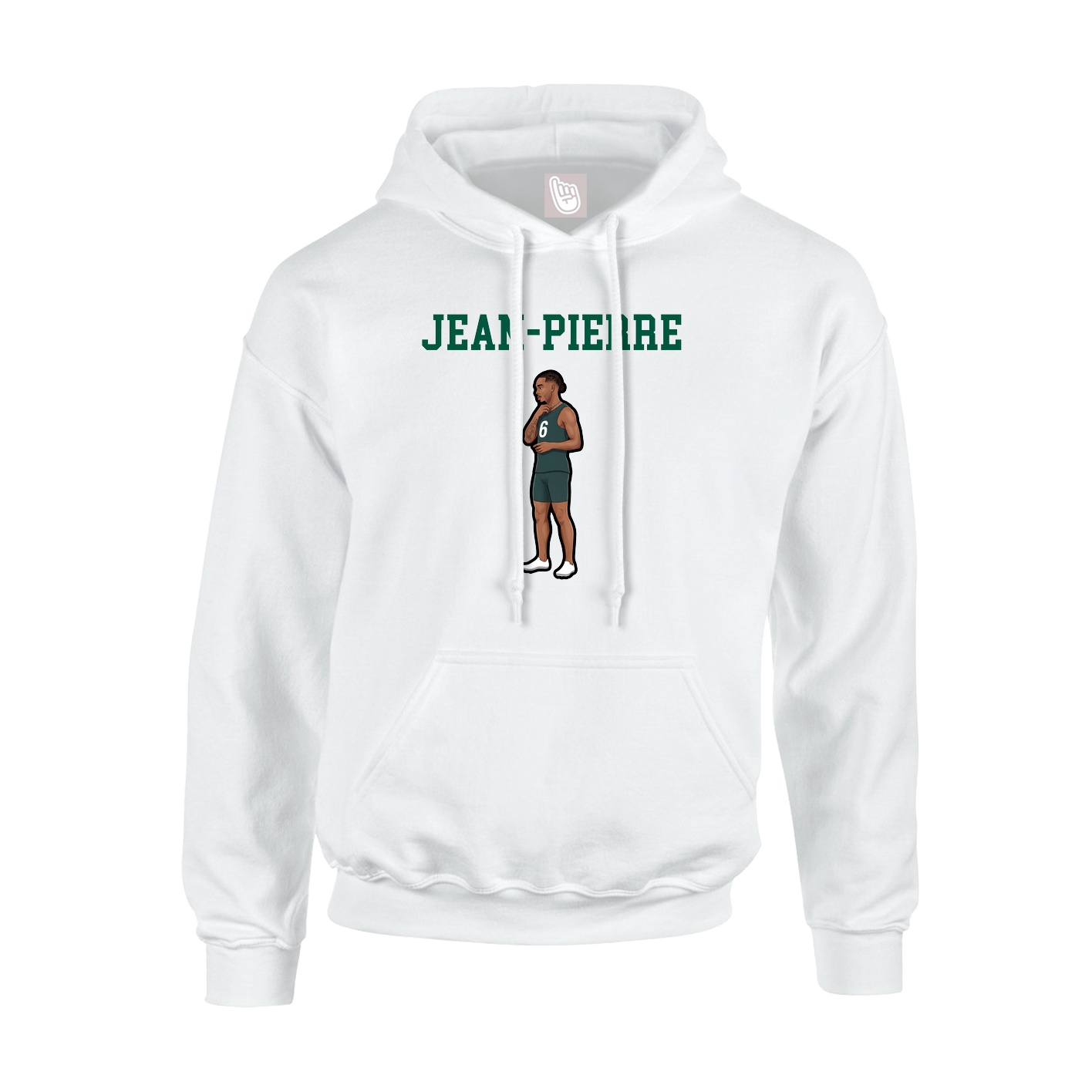 Youth Hoodie — Shirsey in White