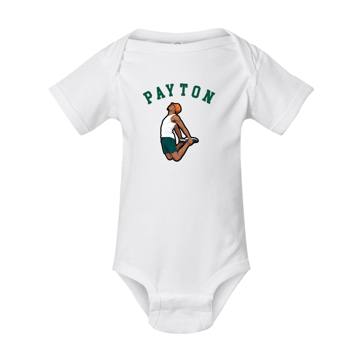 Baby Onesie — Shirsey Arch in White