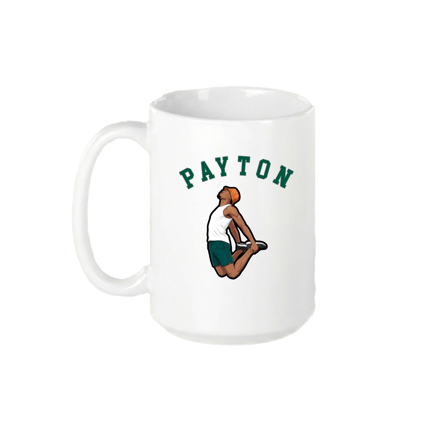 15oz Coffee Mug — Shirsey Arch in White