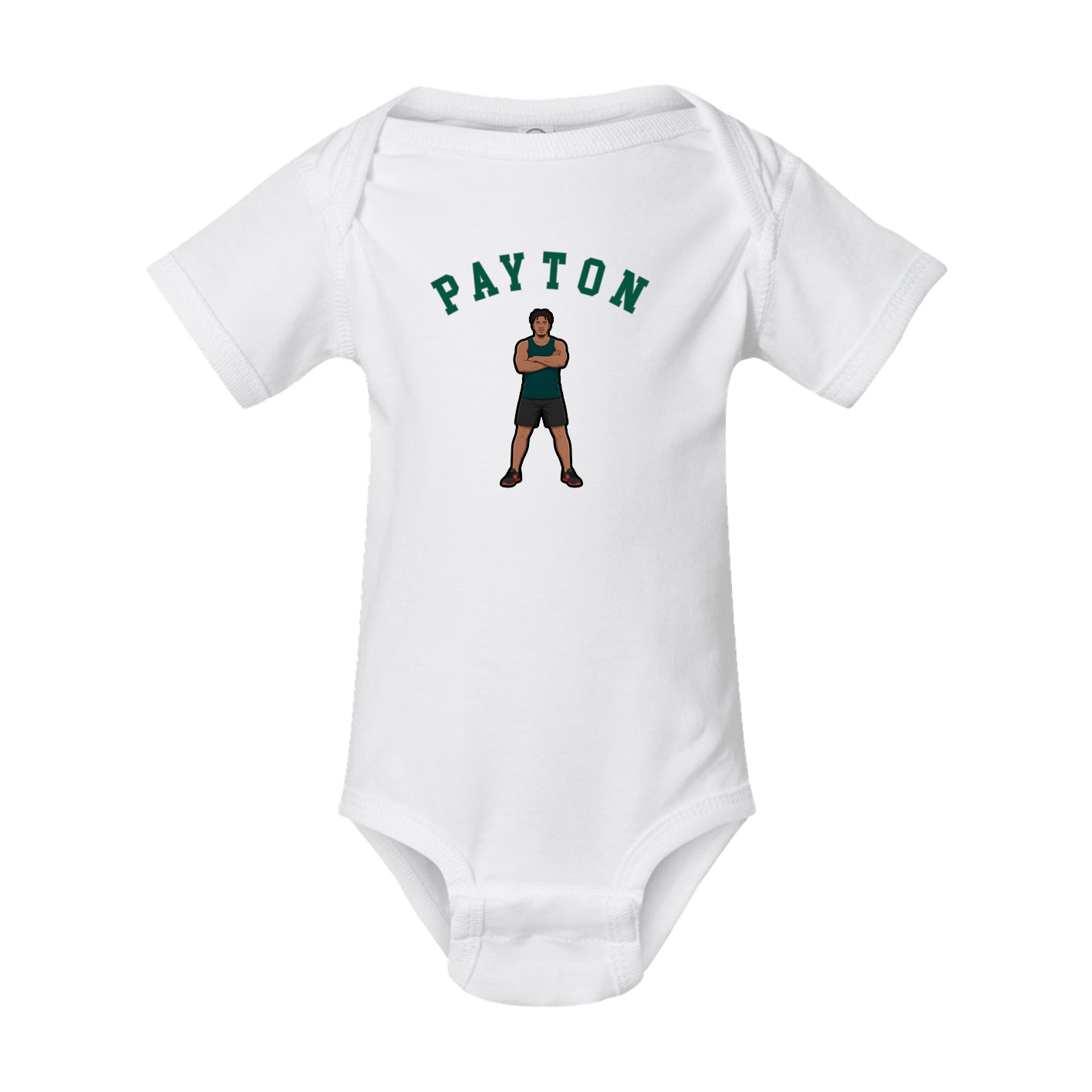 Baby Onesie — Shirsey Arch in White