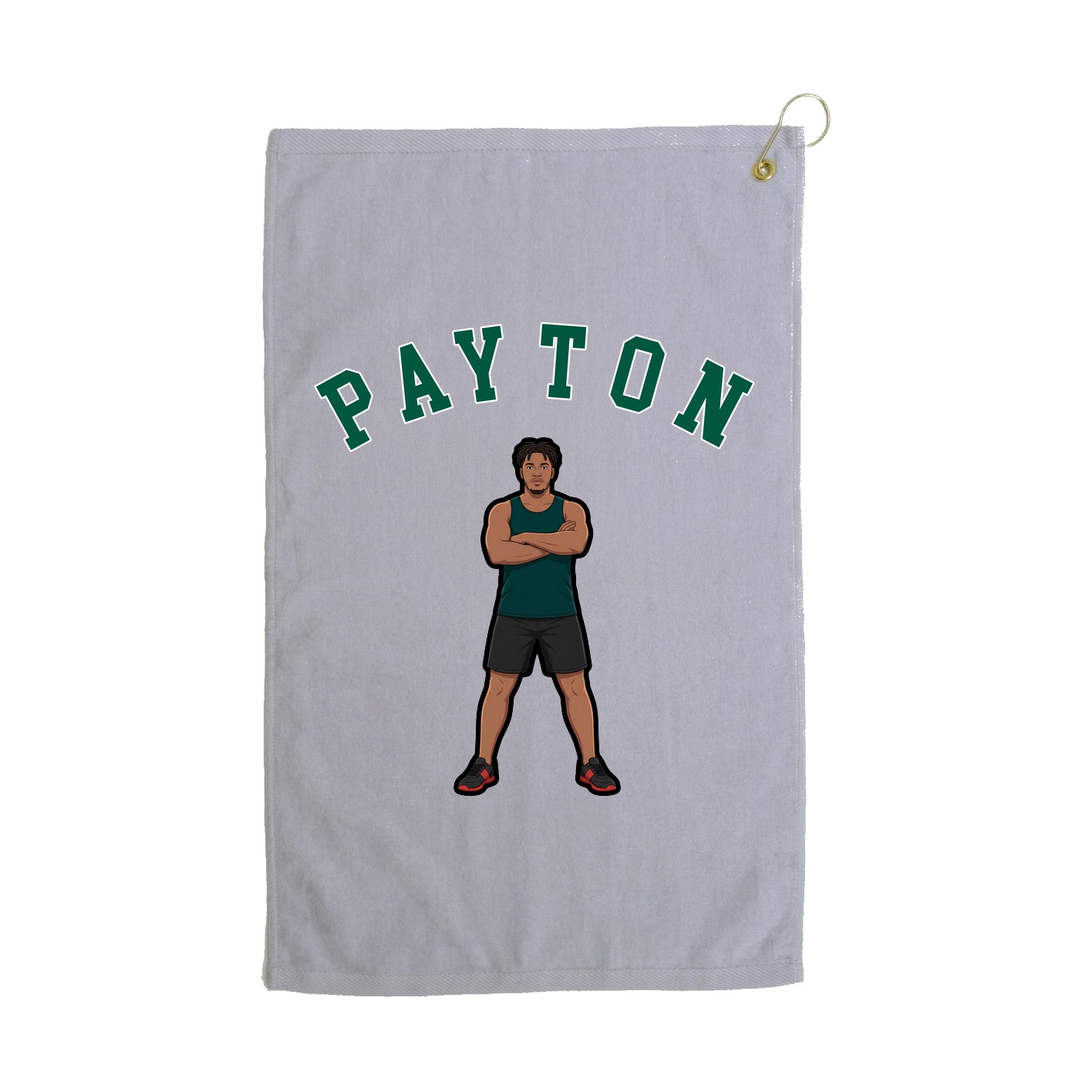 Golf Towel — Shirsey Arch in Grey