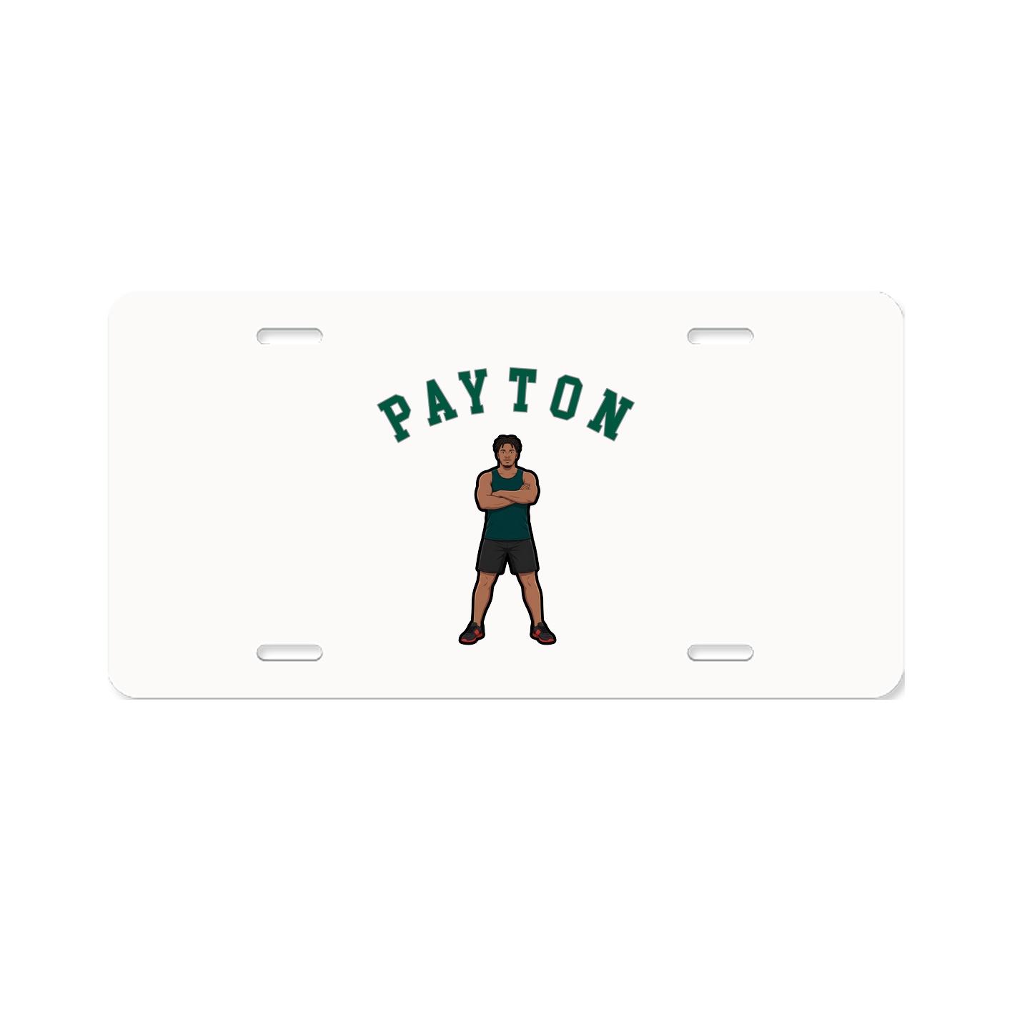 License Plate — Shirsey Arch in Classic