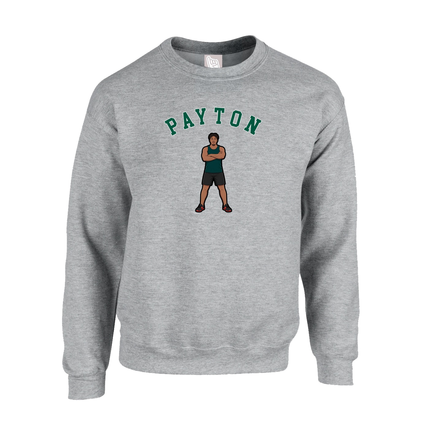 Fleece Crew — Shirsey Arch in Grey