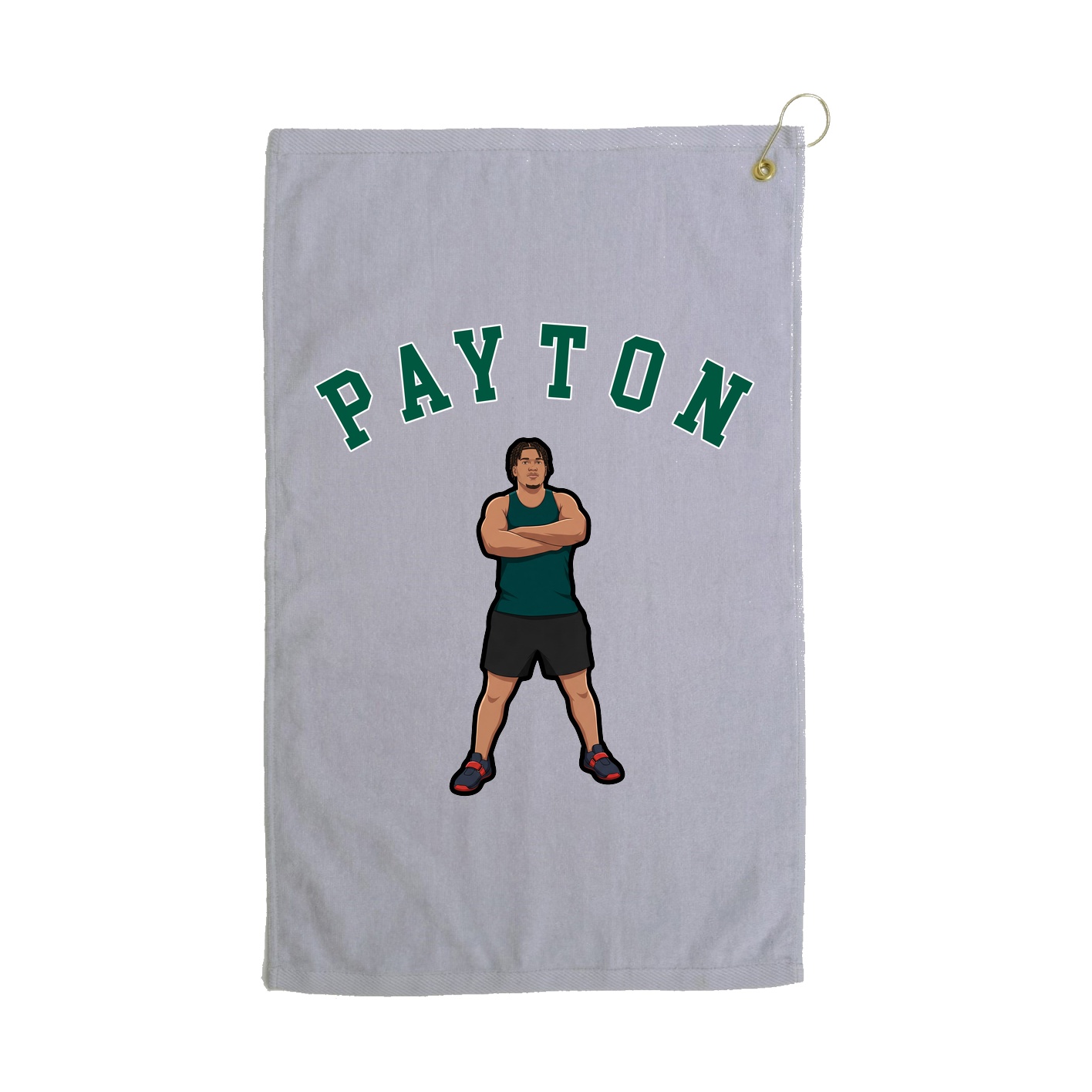 Golf Towel — Shirsey Arch in Grey